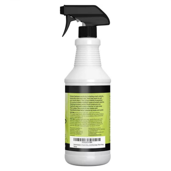 Rodent Defense Small Animal All Natural Deterrent and Repellent 32oz Spray - Image 2